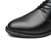 Chaussures habillées Hommes Hommes Cuir Mariage Business Oxfords Respirant Travail Lace Up Designer