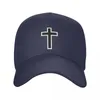 Ball Caps Jesus Catholic Cross Baseball Cap Women Men Adjustable Christian Religious Dad Hat Outdoor Snapback Hats