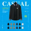 Designer de luxo camisas masculinas moda casual negócios social e cocktail camisa marca primavera outono emagrecimento as roupas mais elegantes M-3XLjjyg