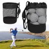 Golf Bags Carrier Storage for Golf Tees Fitness Laundry Sport Golf Ball Bags Drawstring Golf Ball Pouch Container Portable OrganizerL2402