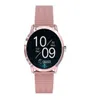 Volledige cirkel touchscreen Dames smartwatch Luxe stalen horloges Band Mode smartwatch Sport Activiteit tracker Voor Xiaomi IOS Andr3667925