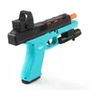 بندقية ألعاب Gun Toys Gel Ball Hand Gun و Double Mode Double Gel Ball Gun Ball مع مشهد أسطوانة وإطلاق النار خارج 240307