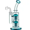 Heady estéreo matriz perc tubo de água de vidro braço árvore percolador hookah dab rigs bong acessórios para fumar com articulação de 14mm