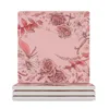 Table Mats Floral Mask Antique Color Scheme Ceramic Coasters (Square) For Drinks Aesthetic Tile