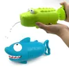 Gun Toys Child Basen Summer Toys krokodyl Shark Gun Water Pływa zabawki Wasser Spielzeug Juguete Agua Brinquedos de Piscina 240307