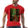 Men's Tank Tops Walk Through Redwoods T-Shirt Summer Customs Design Your Own Oversized T Shirts For Men