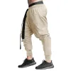 Hose Vintage Drawess Schlanke Knöchelhosen für Herren Streetwear 2023 Herbst Modische Modische Sporthose Casual Men Clothinghose Hose