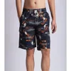 Verão novas calças de praia masculinas casuais capris moda shorts impressos