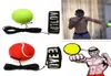 Luta boxeo bola equipamento de boxe com faixa de cabeça para treinamento de velocidade reflexo boxe soco muay thai exercício amarelo vermelho4181205