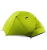 Tente de camping 3F UL GEAR pour 2 personnes, double couche en tissu silicone 210T 15D, légère, 4325148
