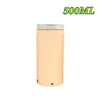 Bouteilles d'eau 500 ml Violent Bear Câlins et autres transparents PET Lait Thé Bouteille de boisson froide Bouchon en aluminium Jetable Portable