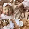 19inch Loulou Bebe Reborn El Yapımı Hayata Gibi Gerçekçi Yeniden doğmuş bebekler Çocuklar İçin Yumuşak Gerçek Dokunuş Hissediz Hediye 240305