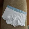 Underpants Comfortable Men Boxer U Pouch Slim Fit Striped With Moisture-wicking Technology Men's Boxers For Quick Dry Underwear