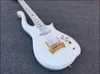 Klasyczny gitara elektryczna Prince Cloud White Electric Pearl White Gold Hardware