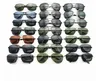 Ontwerpers Zonnebrillen Luxe zonnebrillen Stijlvol Mode Hoge kwaliteit Geen gepolariseerd voor Heren Dames Glas UV400 Gratis verzending