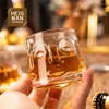 Tumblers Withered Creative Rotating Whisky Glass Tumbler Bar Spirit Foreign Wine Decompression Logo Justera