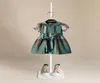 BEMIDJI Summer Dzieci Dress 2017 Peter Pan Kllar Kid Aine Baby Plaid Sukienka z szarfami za 17 lat old3662413