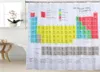 Periodic Table of Elements Bathroom Curtains Waterproof 3D Print Shower Curtain White Fabric Curtain For The Bath 2010299129304