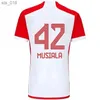 Maillots de football maillots version joueur MANE SANE GORETZKA MULLER DAVIES KIMMICH maillot de football hommes kit enfants XXXL 4XLH240308