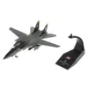 1 100 Diecast Model Toy F-14 Super Flanker Jet Fighter Aircraft 240223