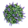 Flores decorativas Guirnaldas Lavanda Colgando Hecho en casa Topiary Bola Flor Planta Decoración Cesta Maceta Hecho a mano Dnj998 210317 Gota D Dhbvi