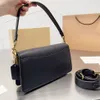 Tasarımcı omuz çantası kadın metal toka crossbody tabby çanta çanta gerçek deri yüksek kaliteli moda bayan klasik çapraz vücut çanta