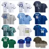 Camisas de beisebol costuradas 2024 5 George Brett 4 Alex Gordon 16 Bo Jackson 7 Bobby Witt Jr. 13 Salvador Perez 38 Josh Taylor 9 Vinnie Pasquantino 51 Brady Singer