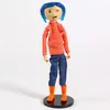 Anime Manga Coraline 7 Bendy poupée figurine jaune tissu imperméable NECA Collection J240308