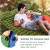 Outdoor zagęszcza materac kempingowy ultralight nadmuchiwany podkładka do spania z wbudowaną matą powietrzną pompową poduszki do pieszych plecaków 240306