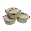 Dinnerware 1.5/2/2.5L 3Pcs/Set Warmer Pot Keep Warm Lunch Box Large Capacity Insulated For Ramadan Activities Family Party Wedding