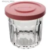 Food Jars Canisters Fashion Glass Storage Tank Mulfunction Kitchen Food Storage Container Korean Style Sealed Storage Jar L240308