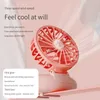 Electric Fans New Watch Fan USB Charging Mini Portable Cartoon Handheld Small Gift Suitable for Students and ChildrenH240308