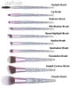 Makeup Brushes 10st Makeup Borstes Set Powder Brush Eyeshad Concealer Eyebrow Brush Cosmetic Tools With PU Bag 240308