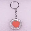 Nyckelringar persika nyckelkedja fashionabla smycken tillbehör animation älskare skickar gåvor till varandra på semester