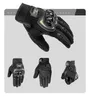 Atmungsaktive Antishock-Handschuhe Motorrad-Rennhandschuh Outdoor-Sport Fahrrad Fahrrad Schutz Fitness Vollfinger 240307