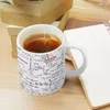 Professeur de mathématiques tasses écoliers tasses mathématiques formules paraboliques Drinkware Geek Nerd thé café Mugen café Teaware 240220