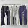 Hosen Herrenhose, Jogginghose, Designerhose, dunkel gesprenkelt, hohe Herrenhose, Baggy-Sweat, gerade Hose mit Schwarz, Weiß, Grau, 240308