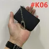 كيس مفتاح سلسلة مفاتيح المحفظة رجالي حقيبة مفتاح محفظة حامل حقائب اليد الجلدية سلسلة البطاقات المصغرة محفظة عملة كوين K05 00856267L