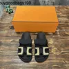 Chypres Sandals Womens Slippers Slipre Chypre Oran Leather Slides Summer Beach Classic Flat Fahion Men Women Have Logo BTFM AF8E 3BT3 TXCD