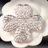 GG GG 15Style Flower Letter Designer Brooch Inlay Diamond Brand Brooches Jewelry Pearl Pins Sier Plated Wedding Part Suit Pin Clothing Access