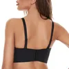 Bras Full Support Non-Slip Convertible Bandeau Bra Women Invisible Lifting Strapless Underwire 34-44 B/C/D/E/F Big Cup Underwear