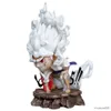 Figuras de brinquedo de ação 15cm Figura de uma peça Nika Luffy Gear 5 Joy Boy Figuras de ação Estátua Anime Estatueta Modelo Boneca Decoração Coleção Brinquedos Presente