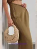 Bottgs Vents's Jodie Designer Tygväskor till salu Noodle Bag Hand Woven Rope Knot Handväska Womens Lamian Noodles Small Design Versatile Single With Real Logo