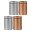 Storage Bottles Tea Food Container Portable Jar Kitchen Canister Household Metal Accessory Multi-function Canisters For Leaf