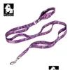 Collari per cani guinzaglio di guinzaglio per cani guinzaglio Truelove floreale pet guinzaglio neoprene manico imbottito controllo del traffico gatto abbastanza forte facile da u dhrtw