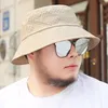 Waterproof Oversize Panama Hat Cap Big Head Man Fishing Sun Hat Lady Beach Wide Brim Plus Size Bucket Hat 54-58cm 59-63cm 240226