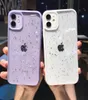 Glitter Star Sequins Soft Bling Clear Phone Cases For iPhone 14 13 11 Pro Max XS XR X 12 Mini 7 8 Plus Shockproof Transparent TPU 6081465