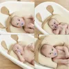 Baby Shower Portable Air Cushion Bed Babies Infant Baby Bath Pad Non-Slip Bathtub Mat Born Safety Security Bath Seat Support 240228