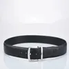 Nytt läderbälte Fashion Big Buckle Belt med Box Designer Belts For Men and Women Cowhide Belt Good Quality Fashion Midjebälten 0221T