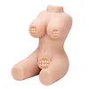 Yarım Vücut Seks Doll 10 Pound ağırlığı İskelet Yarı Katı Kauçuk Şişirilebilir Silikon Yarım Bebek Ters Ters Yetişkin Erkek Seks Oyuncak WV3Z